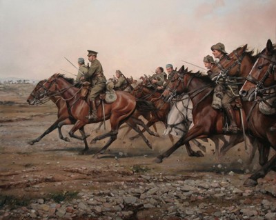 Carga del r�o Igan, por Augusto Ferrer-Dalmau (Wikipedia).