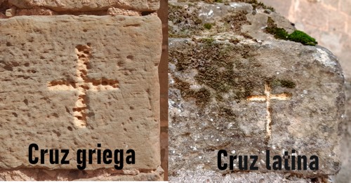 Cruz griega y latina