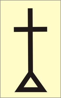 Cruz tumular, de Calvario o de pie triangular