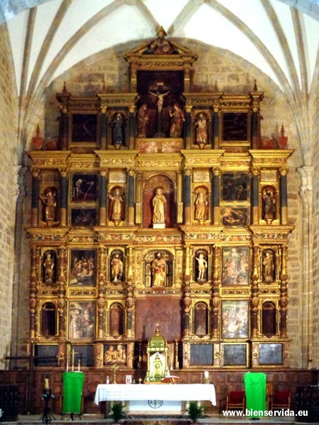 Retablo de la iglesia de San Bartolom� de Bienservida