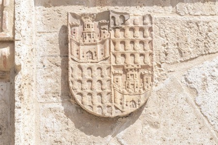 Armas de los Monroy en la casa de do�a Mar�a la Brava (Salamanca)