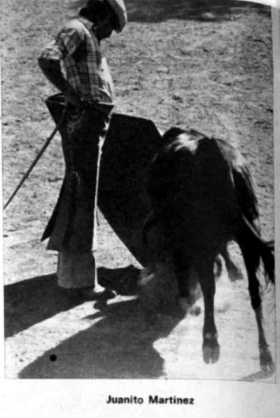 Tentadero en Bienservida. Juanito Mart�nez. 31/12/1974