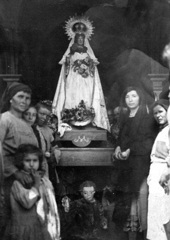 Antigua imagen de Nuestra Se�ora de Turruchel