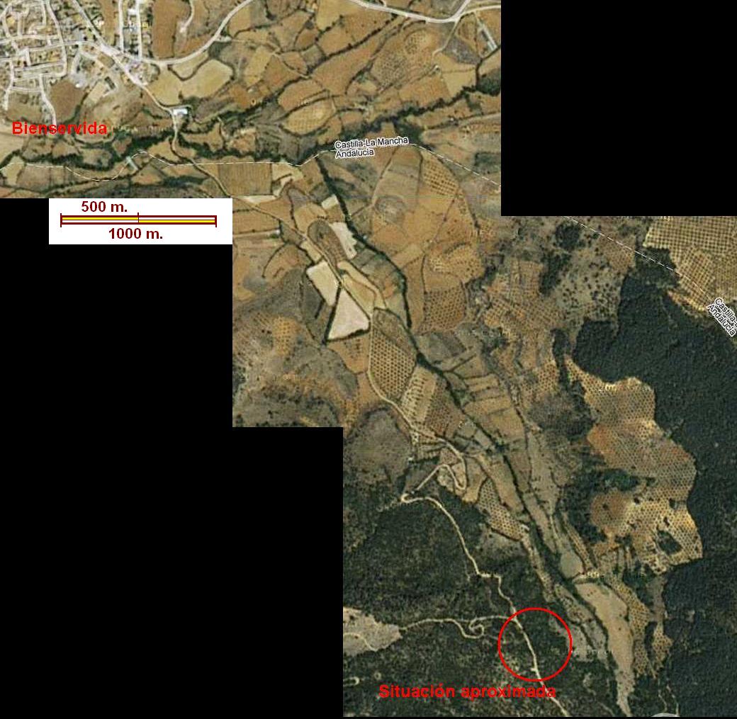 Posible emplazamiento del poblado de Bayonas