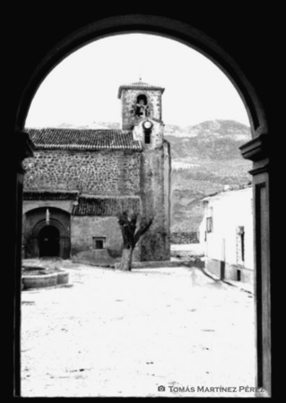 Plaza mayor de Bienservida 1970 