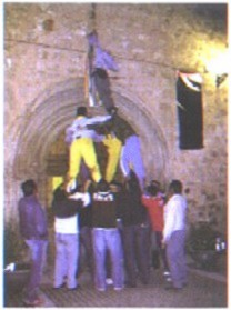 Descolgando la bandera en 2006